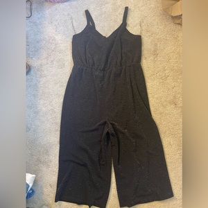 Black Sparkly Brina and Em Jumpsuit Size 2X